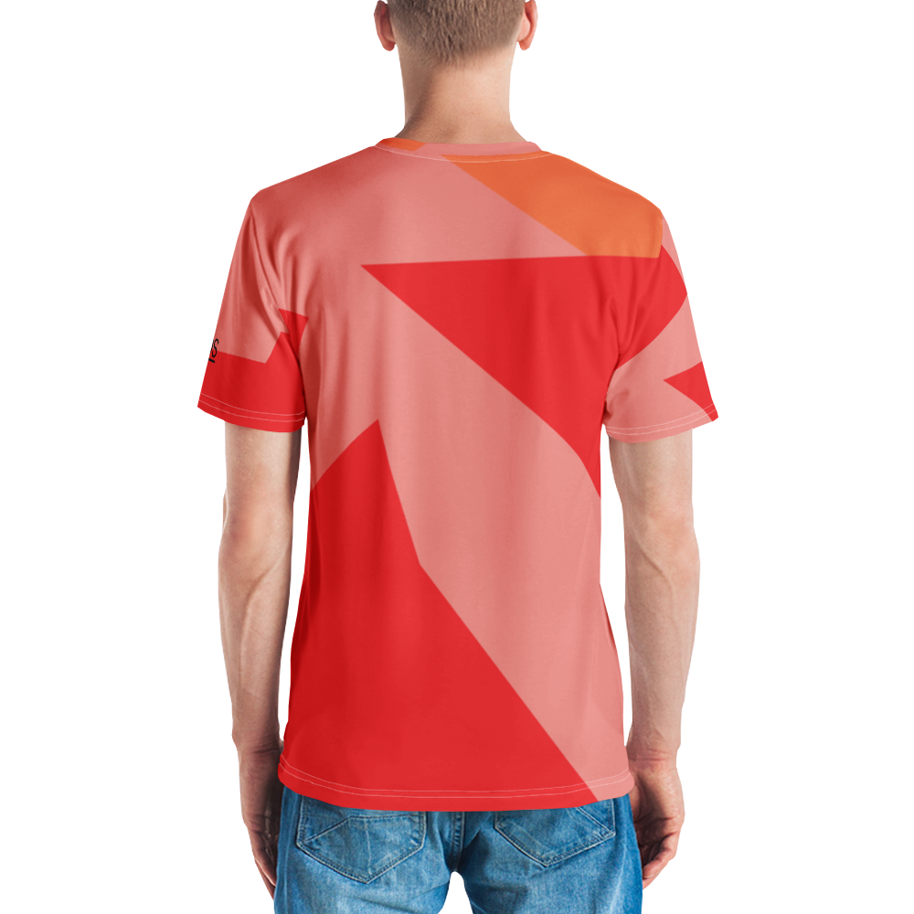 Red Abstract T-Shirt mockup