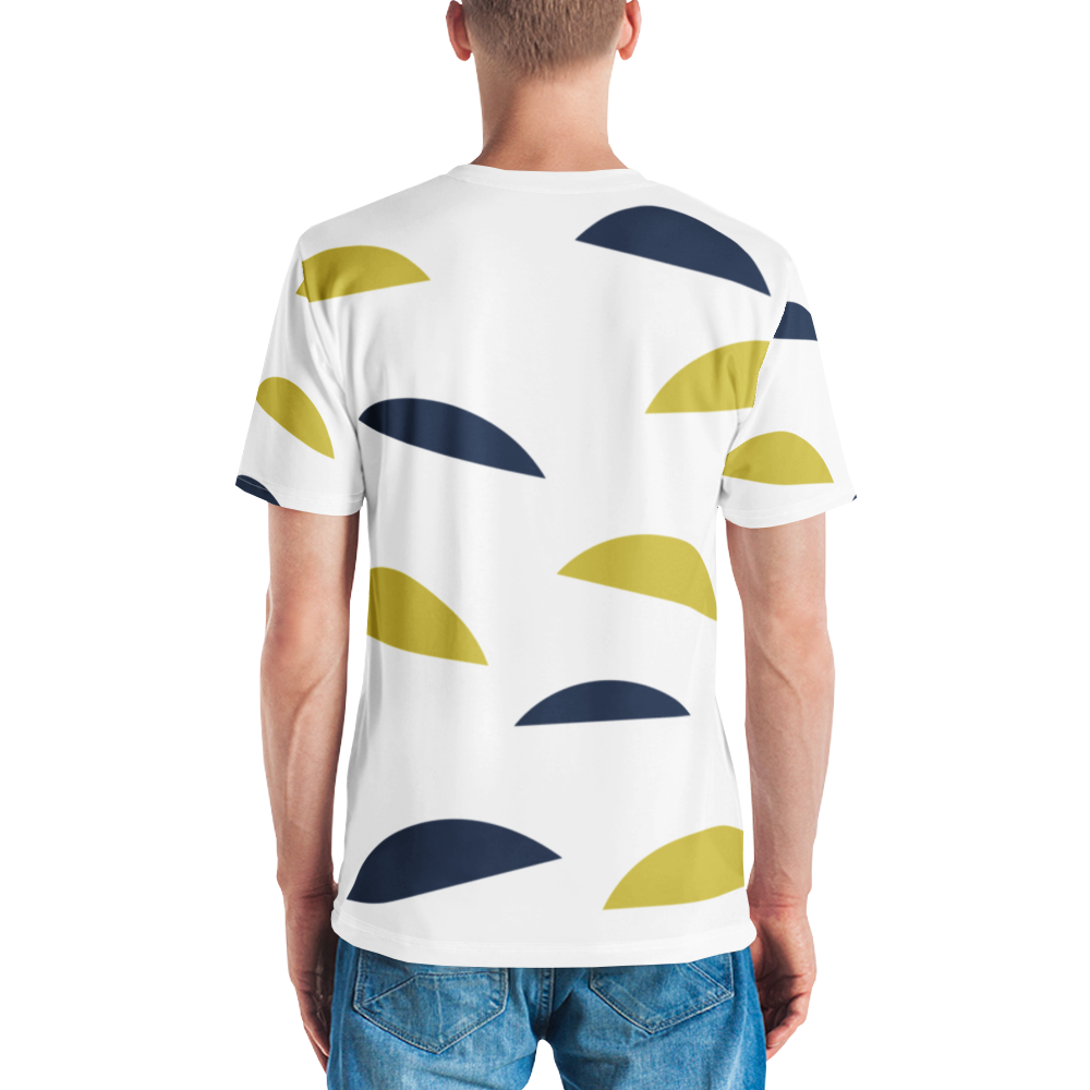 Half Circle Men's T-shirt mockup