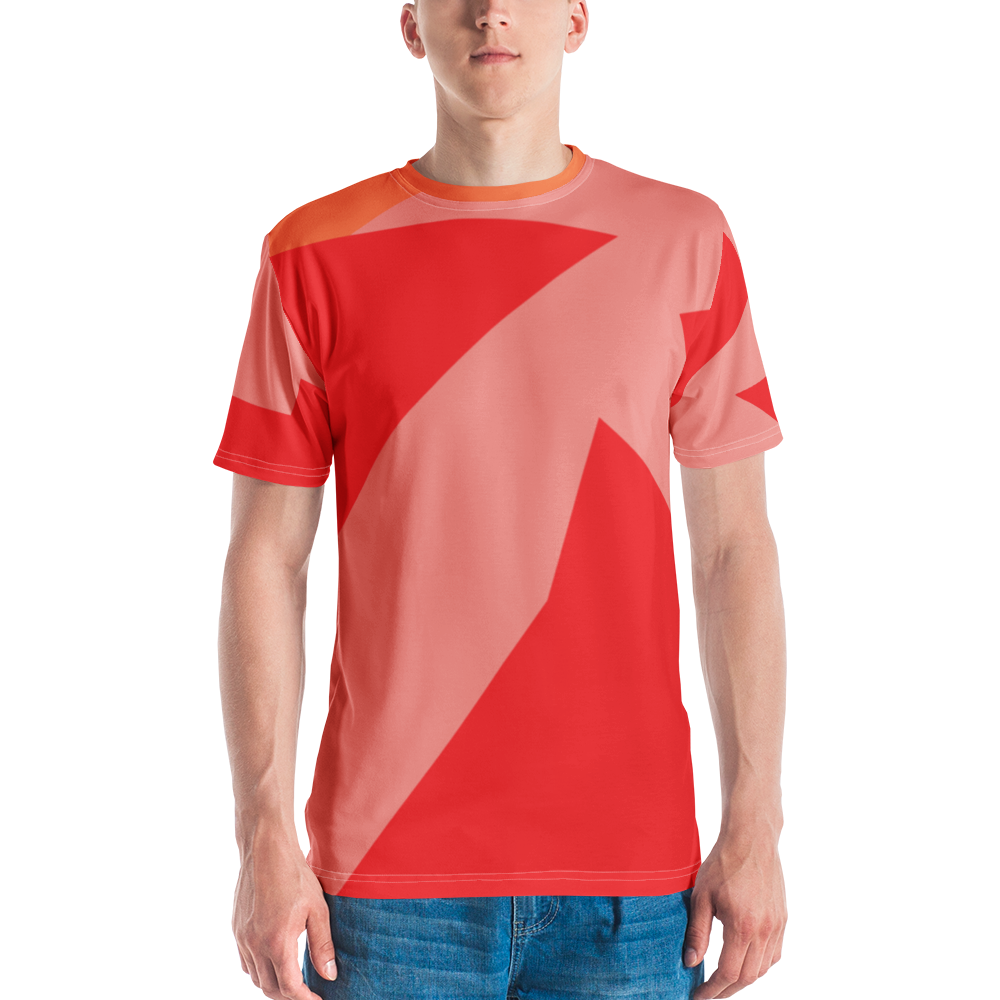 Red Abstract T-Shirt mockup