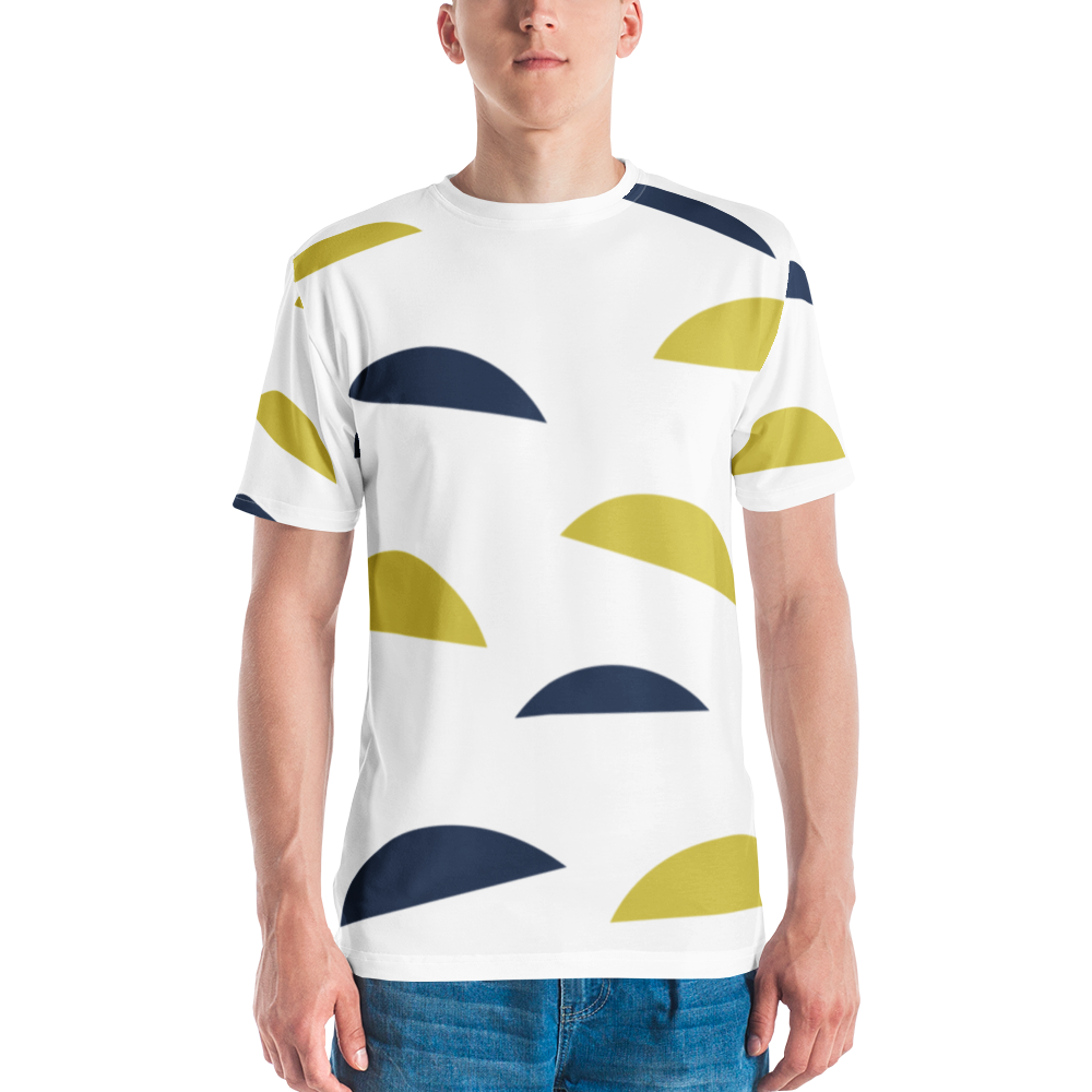 Half Circle Men's T-shirt mockup