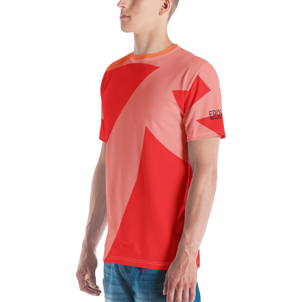 Red Abstract T-Shirt mockup
