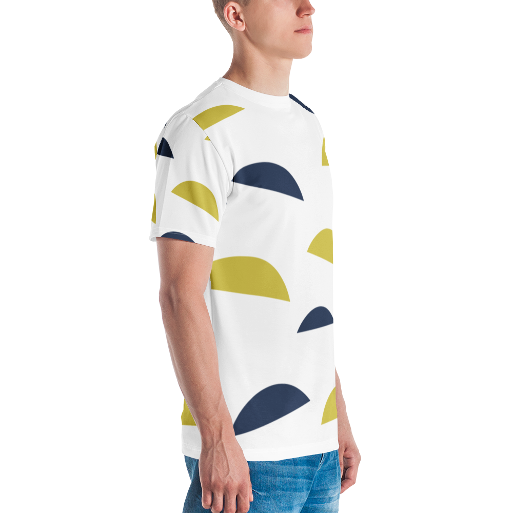 Half Circle Men's T-shirt mockup