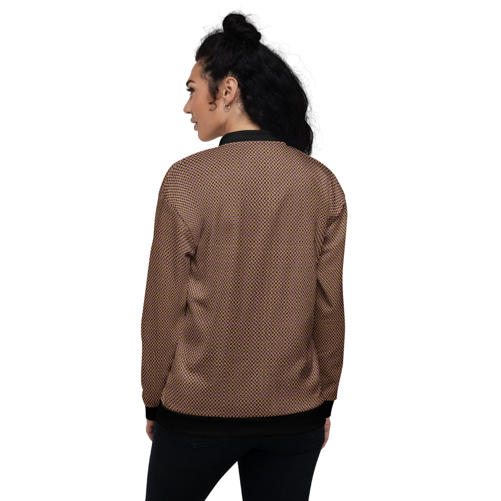 Golden Ring Bomber Jacket mockup