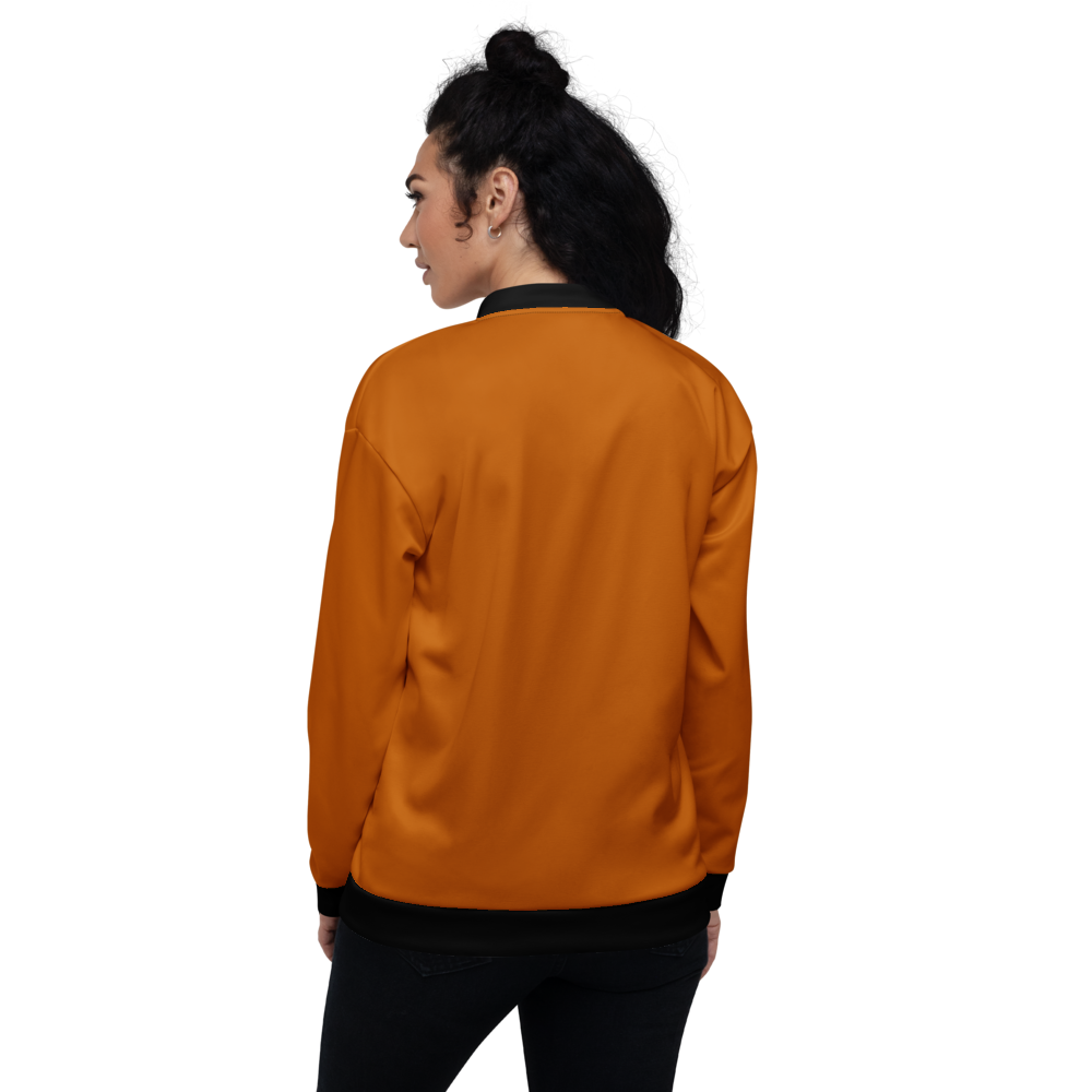 Brown Bomber Jacket mockup
