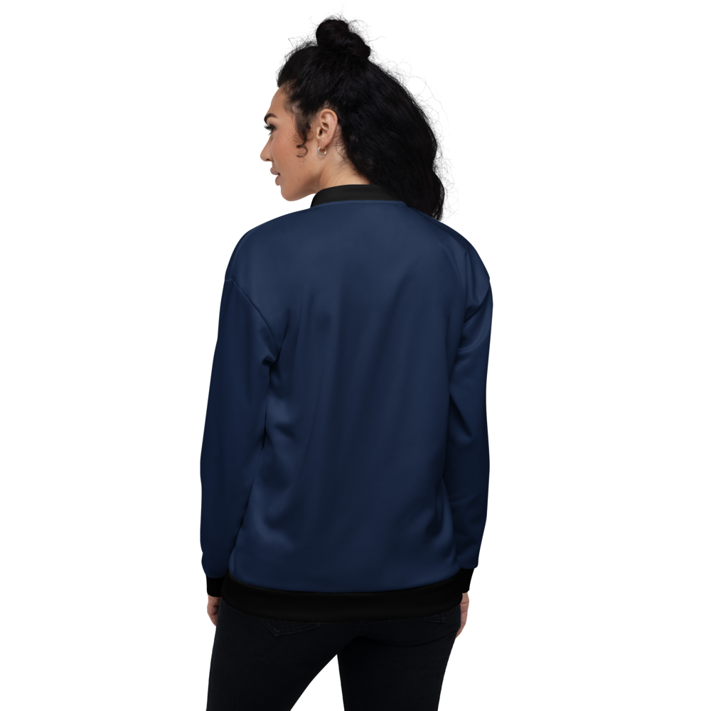 Navy Bomber Jacket mockup