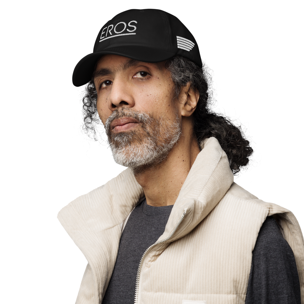 Eros-White Hat mockup