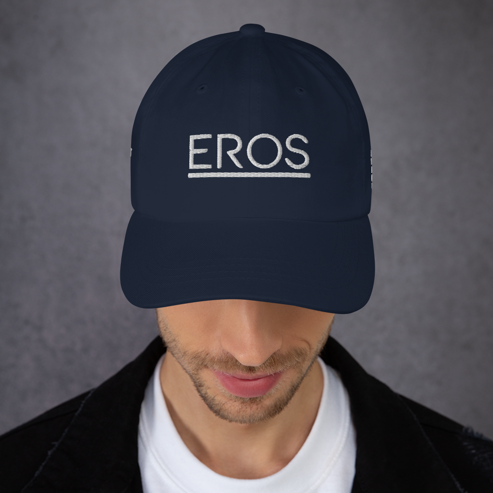 Eros-White Hat mockup