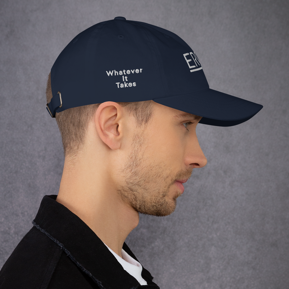 Eros-White Hat mockup