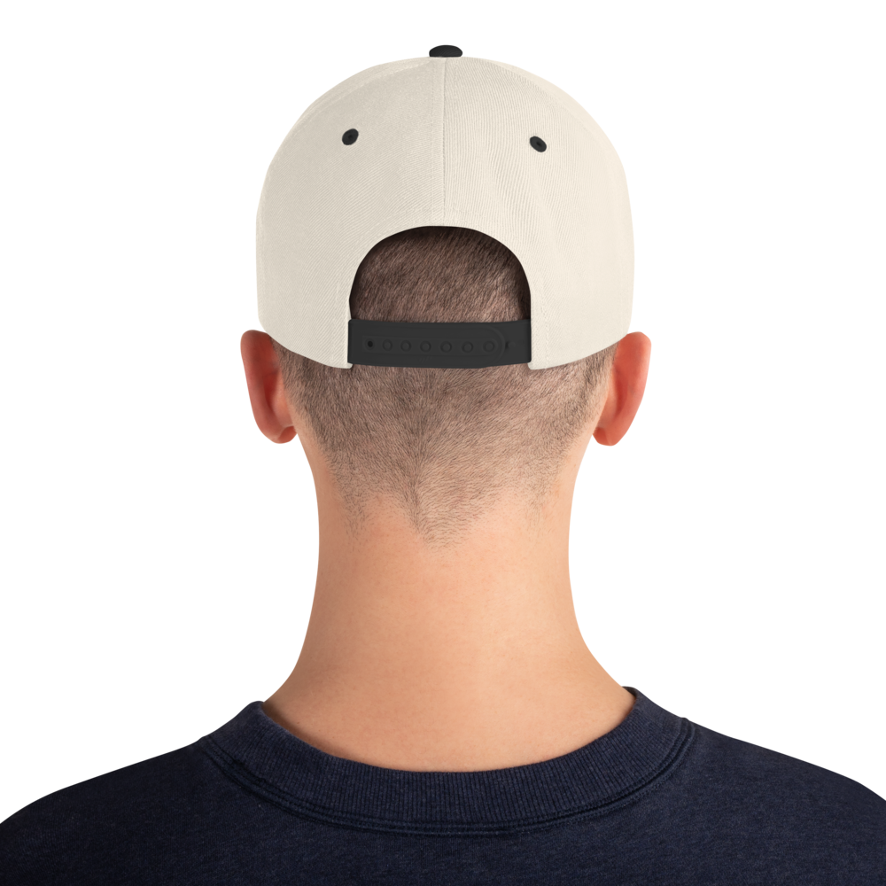 Eros Natural Snapback mockup