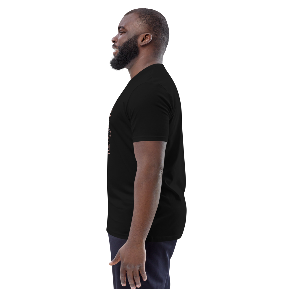 Neon Guardian cotton t-shirt mockup