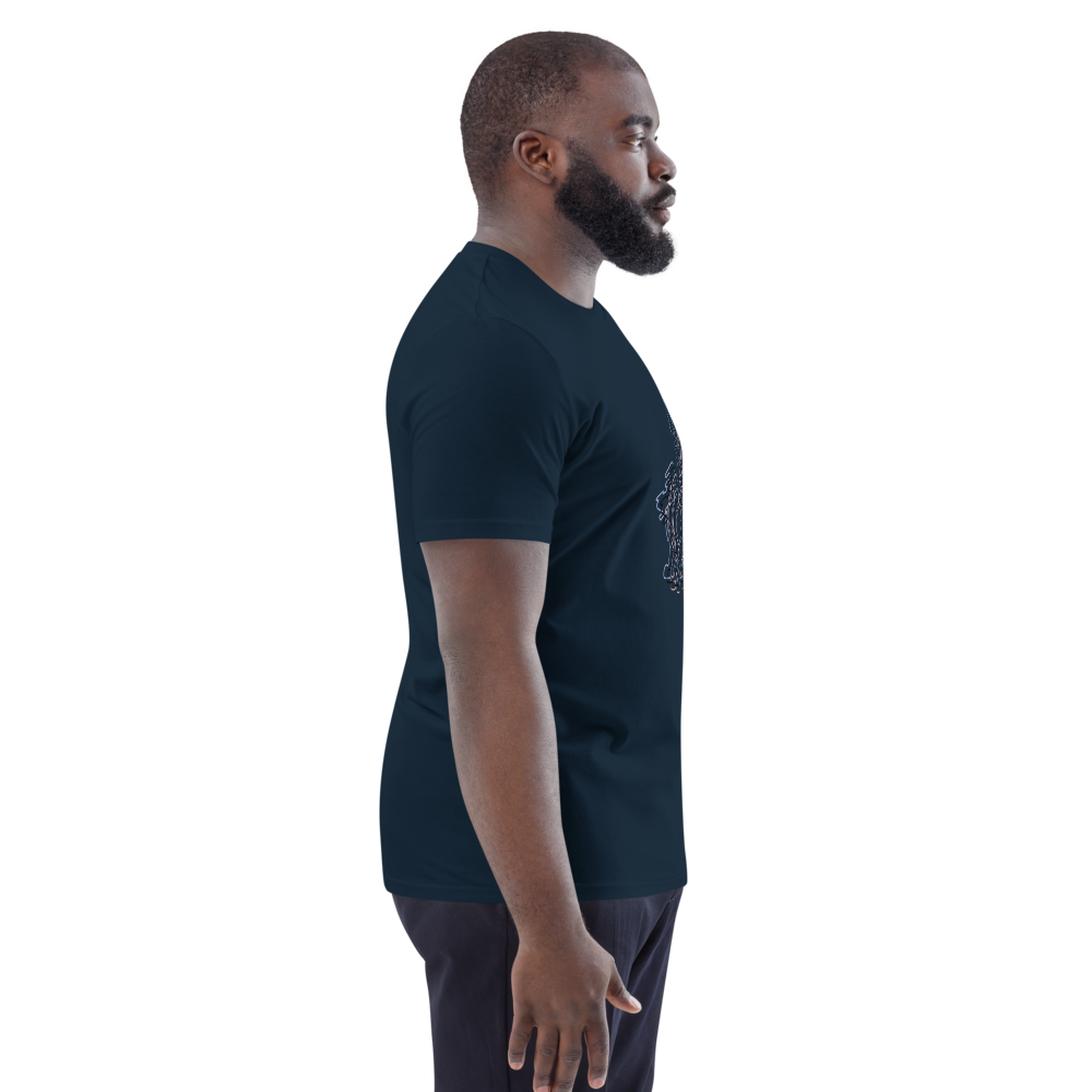 Neon Guardian cotton t-shirt mockup