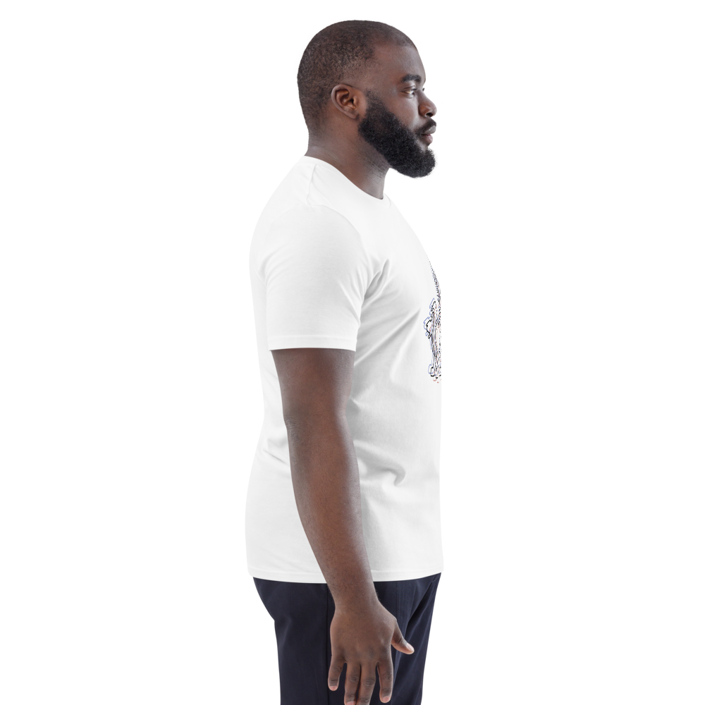 Neon Guardian cotton t-shirt mockup