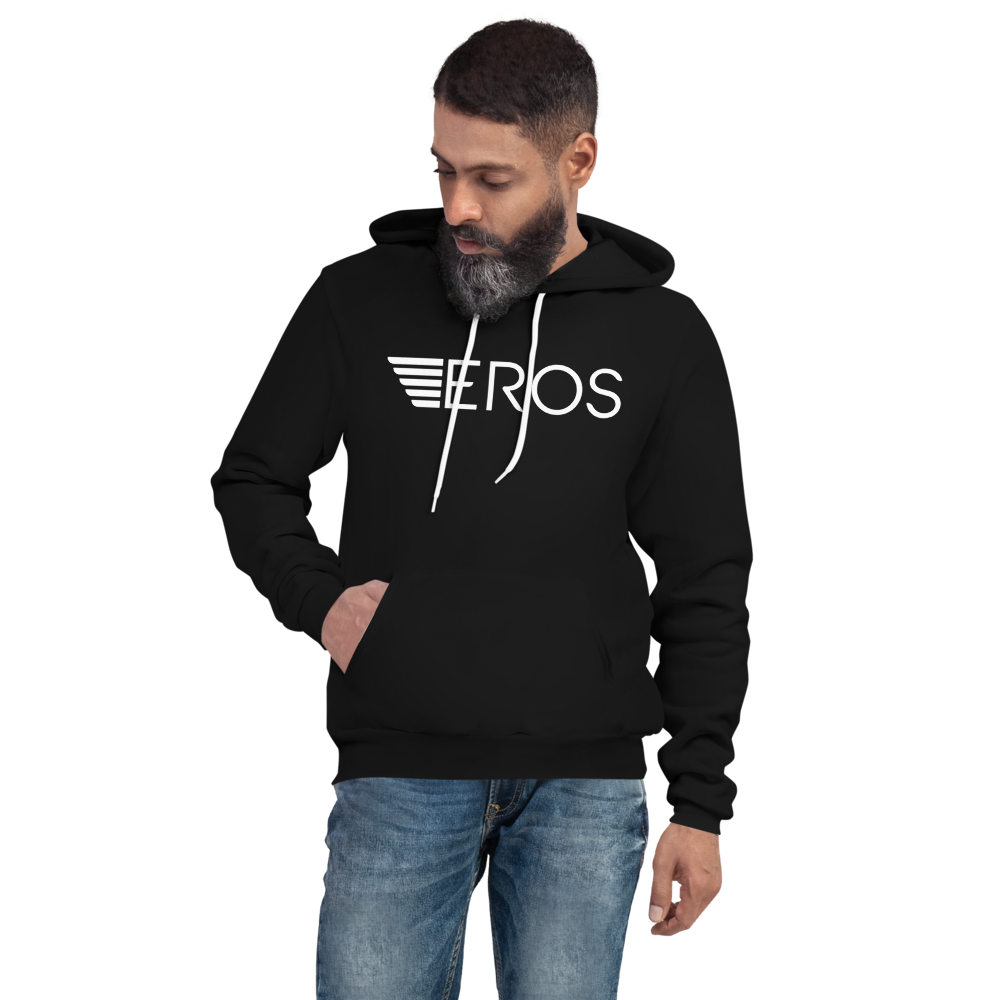 Eros-White Unisex hoodie