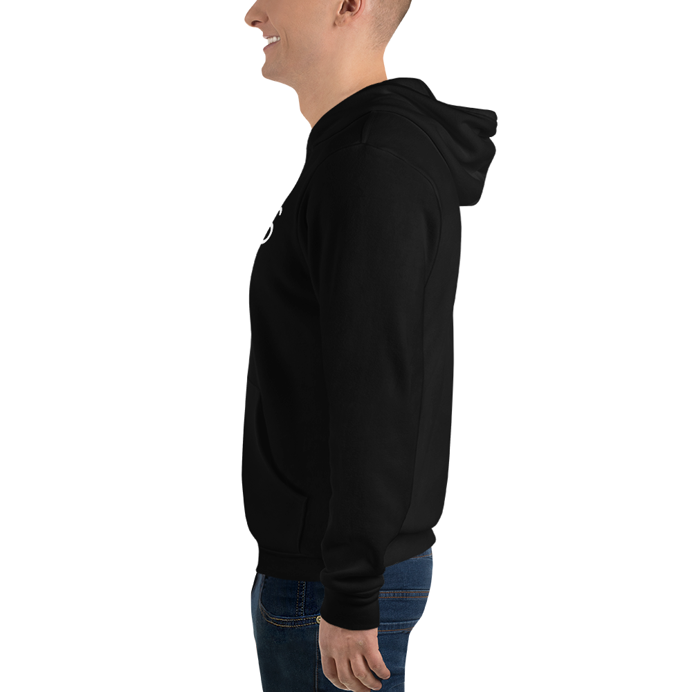 Eros-White Unisex hoodie mockup