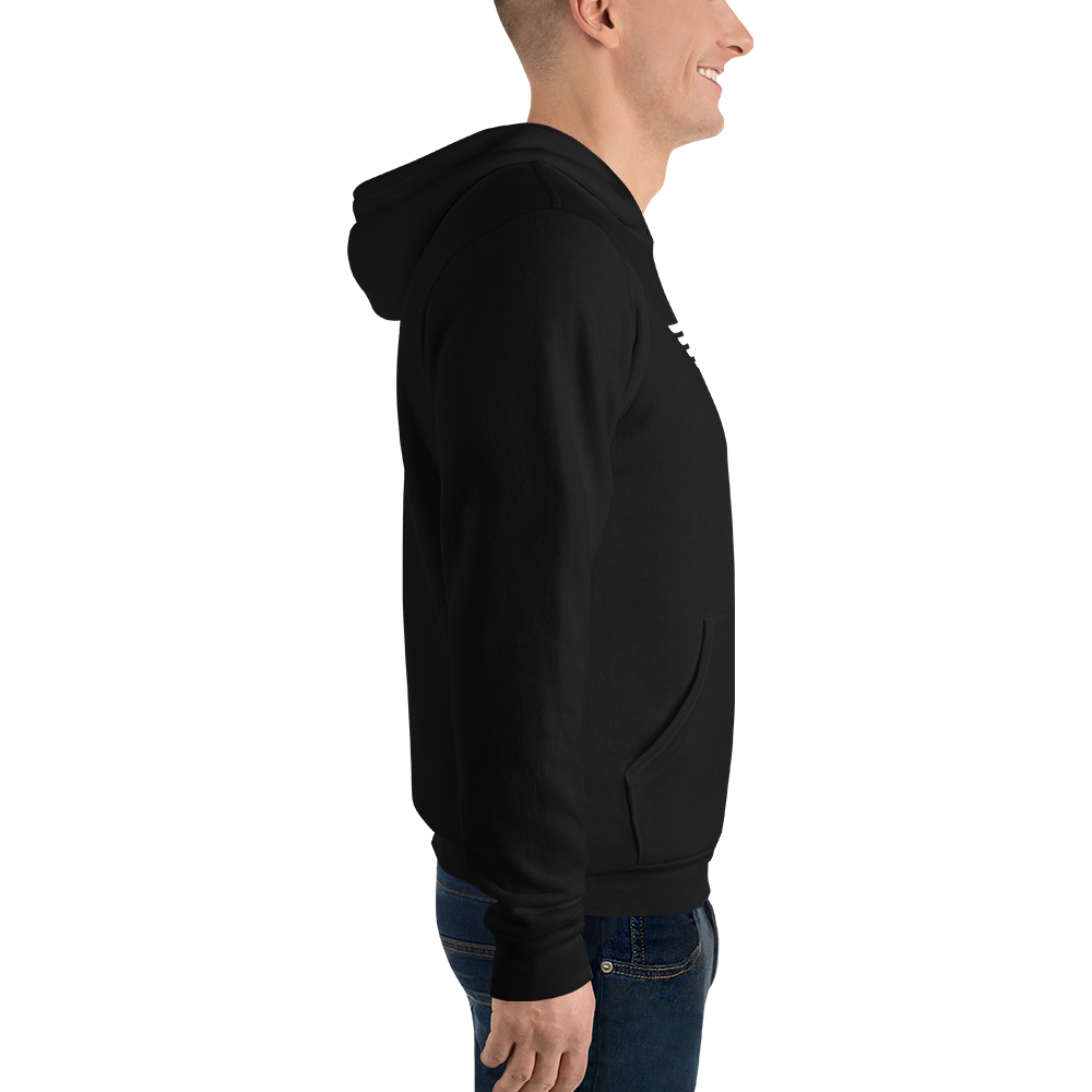 Eros-White Unisex hoodie mockup