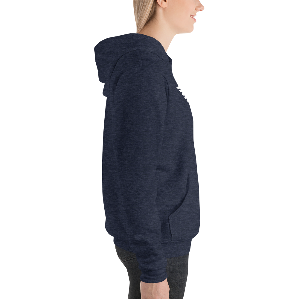 Eros-White Unisex hoodie mockup