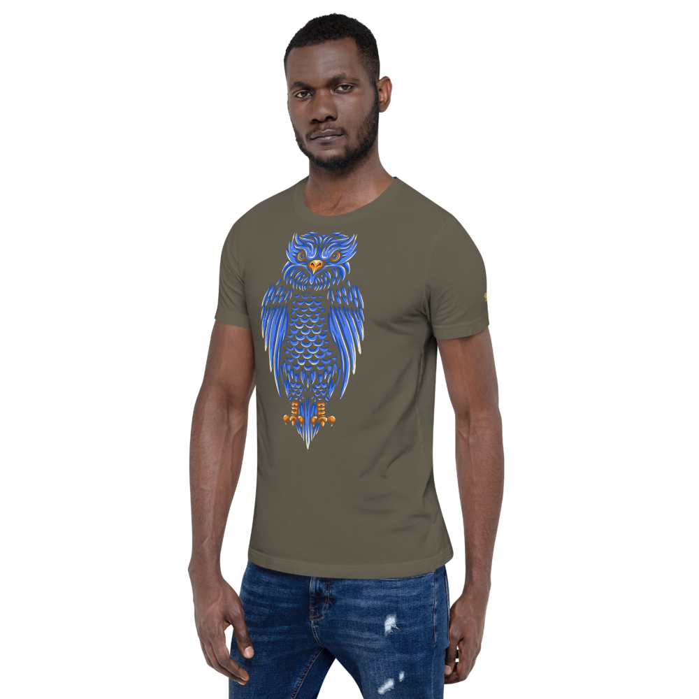 Owl Unisex T-Shirt mockup
