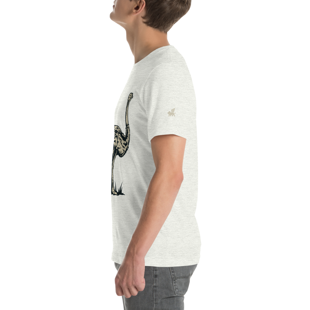 Ostrich Unisex T-Shirt mockup