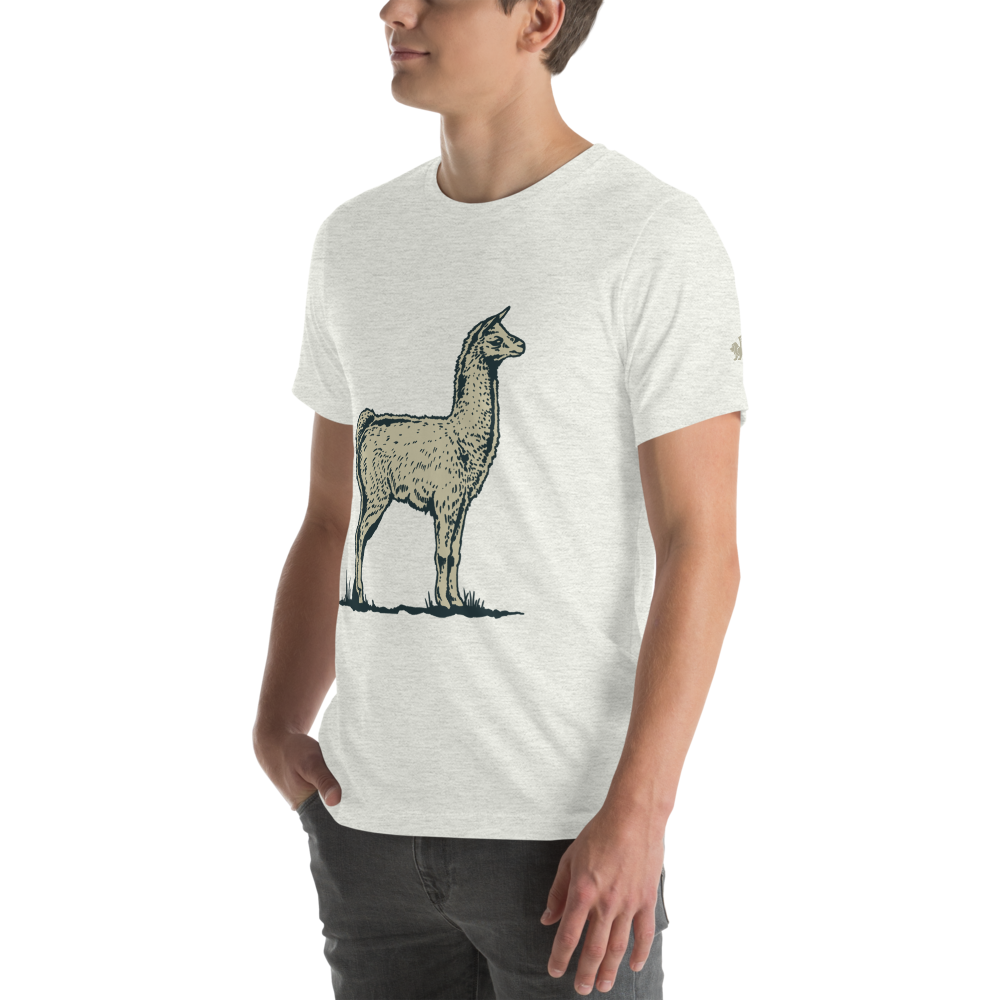 Llama Unisex T-Shirt mockup