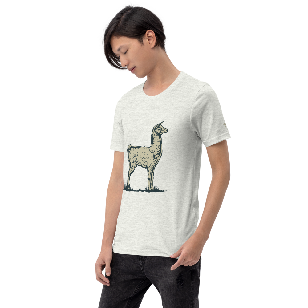 Llama Unisex T-Shirt mockup