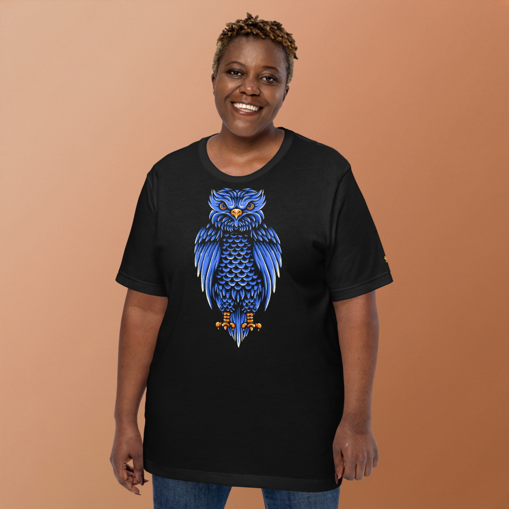 Owl Unisex T-Shirt mockup