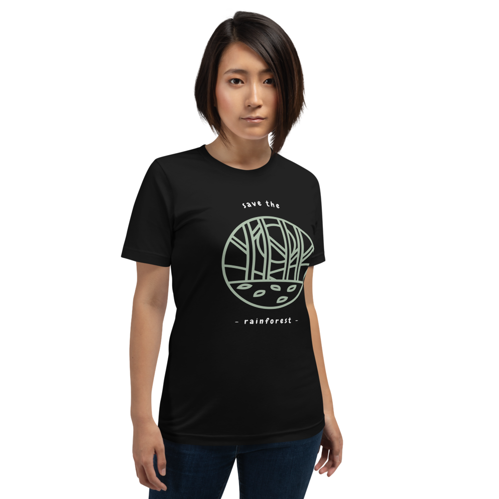 Save The Rainforest T-Shirt mockup