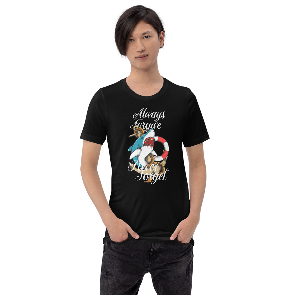 Always Forgive Unisex T-Shirt mockup
