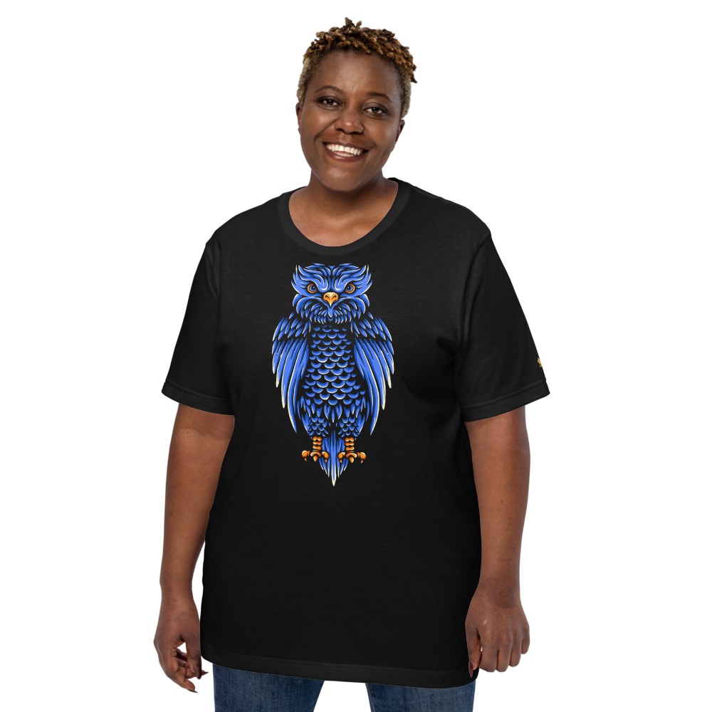 Owl Unisex T-Shirt mockup