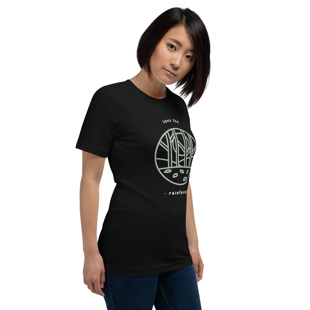 Save The Rainforest T-Shirt mockup