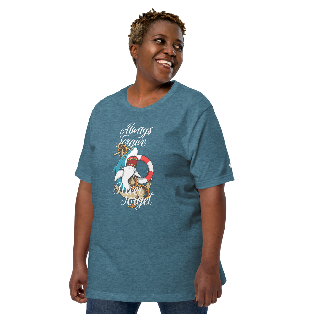 Always Forgive Unisex T-Shirt mockup