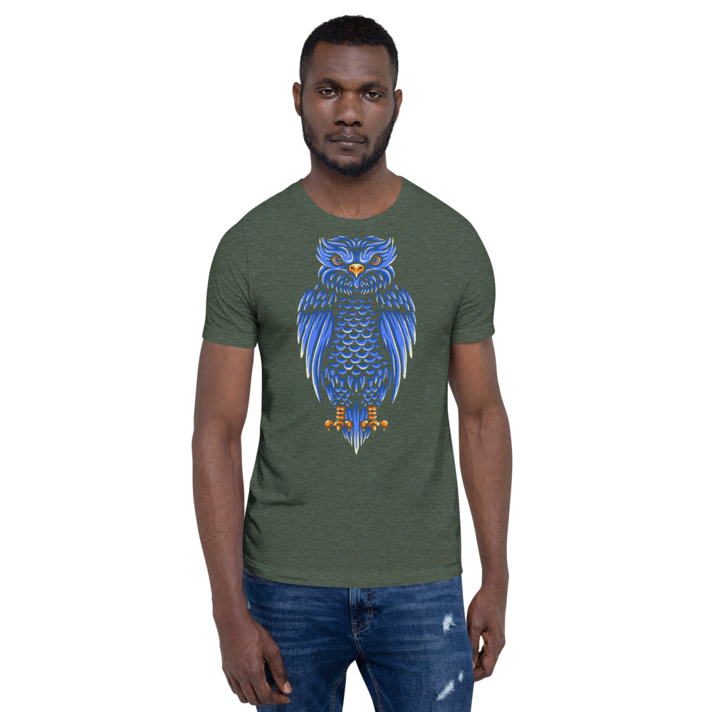 Owl Unisex T-Shirt mockup
