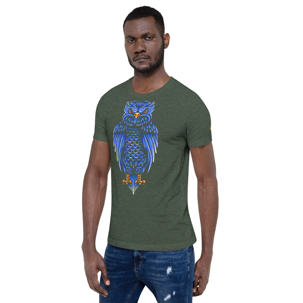 Owl Unisex T-Shirt mockup