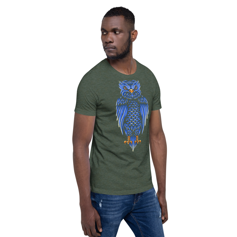 Owl Unisex T-Shirt mockup