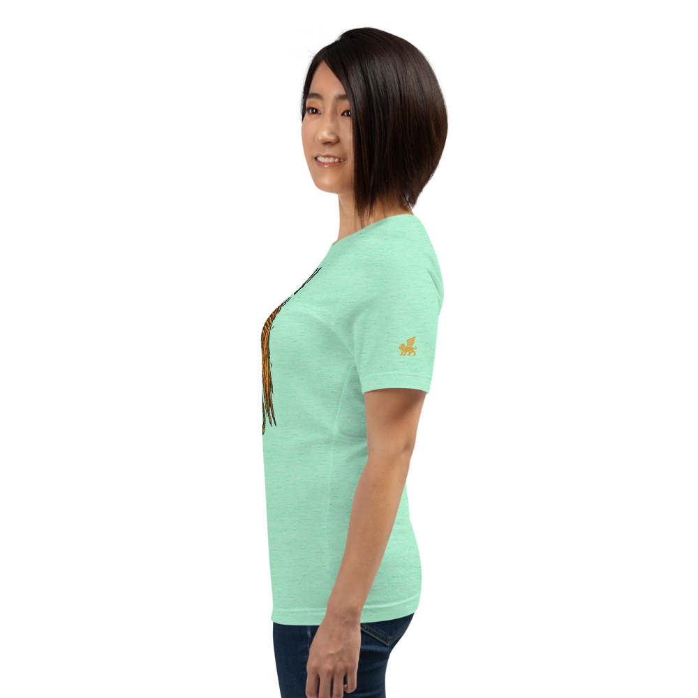 Born a Champion Unisex T-Shirt mockup