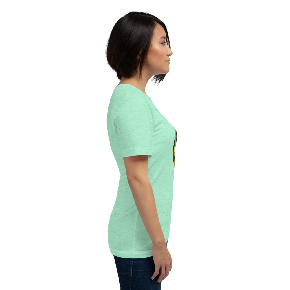 Born a Champion Unisex T-Shirt mockup