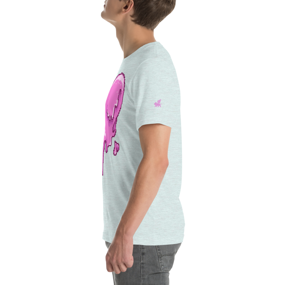 Melting Heart Unisex T-Shirt mockup