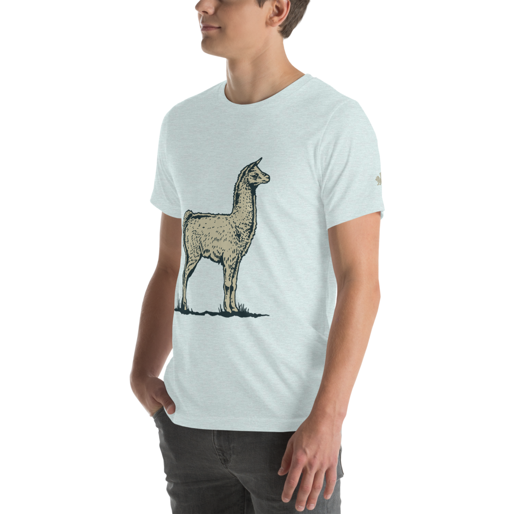 Llama Unisex T-Shirt mockup
