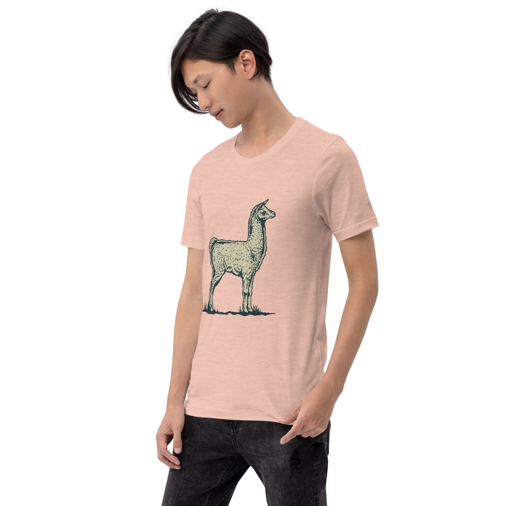Llama Unisex T-Shirt mockup