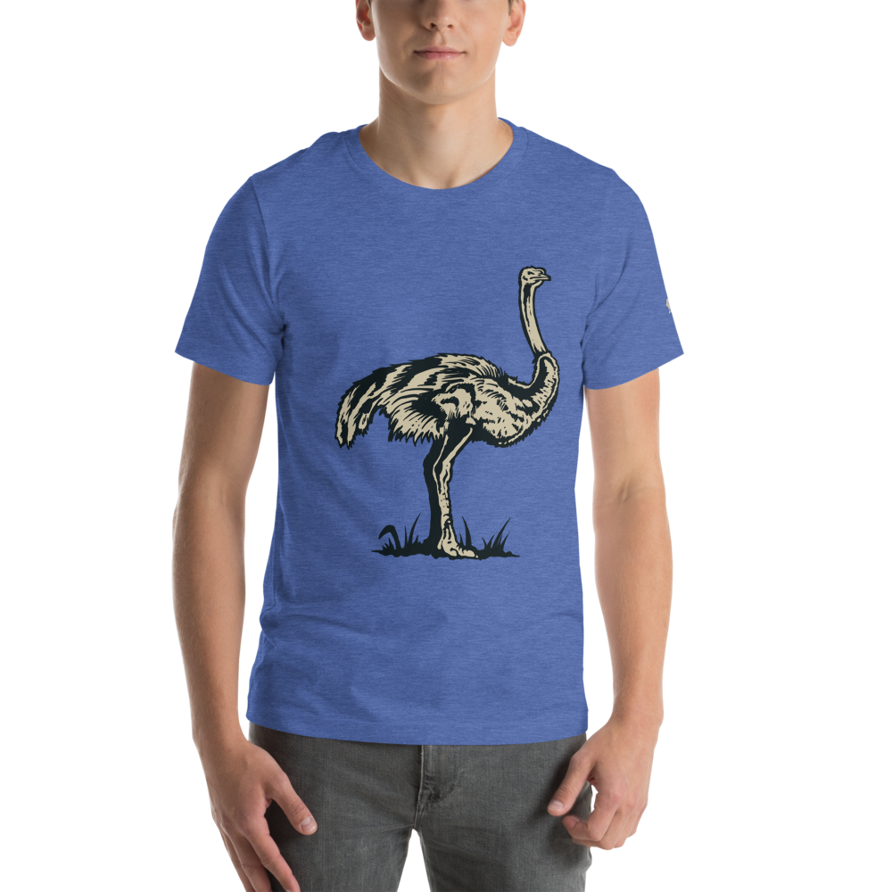 Ostrich Unisex T-Shirt mockup