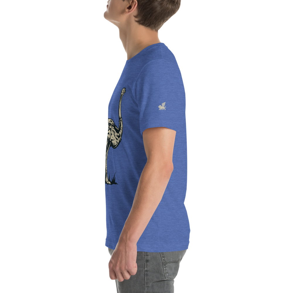 Ostrich Unisex T-Shirt mockup