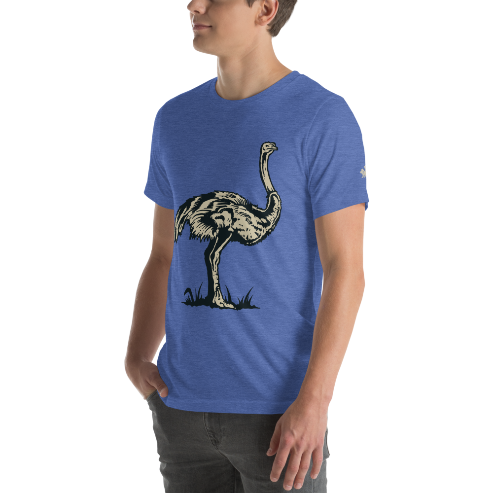 Ostrich Unisex T-Shirt mockup
