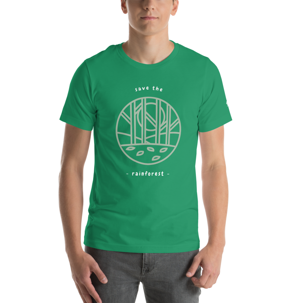 Save The Rainforest T-Shirt mockup