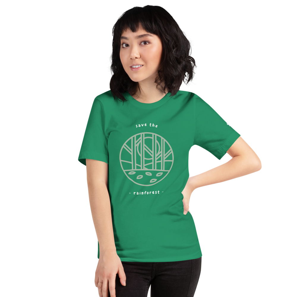 Save The Rainforest T-Shirt mockup