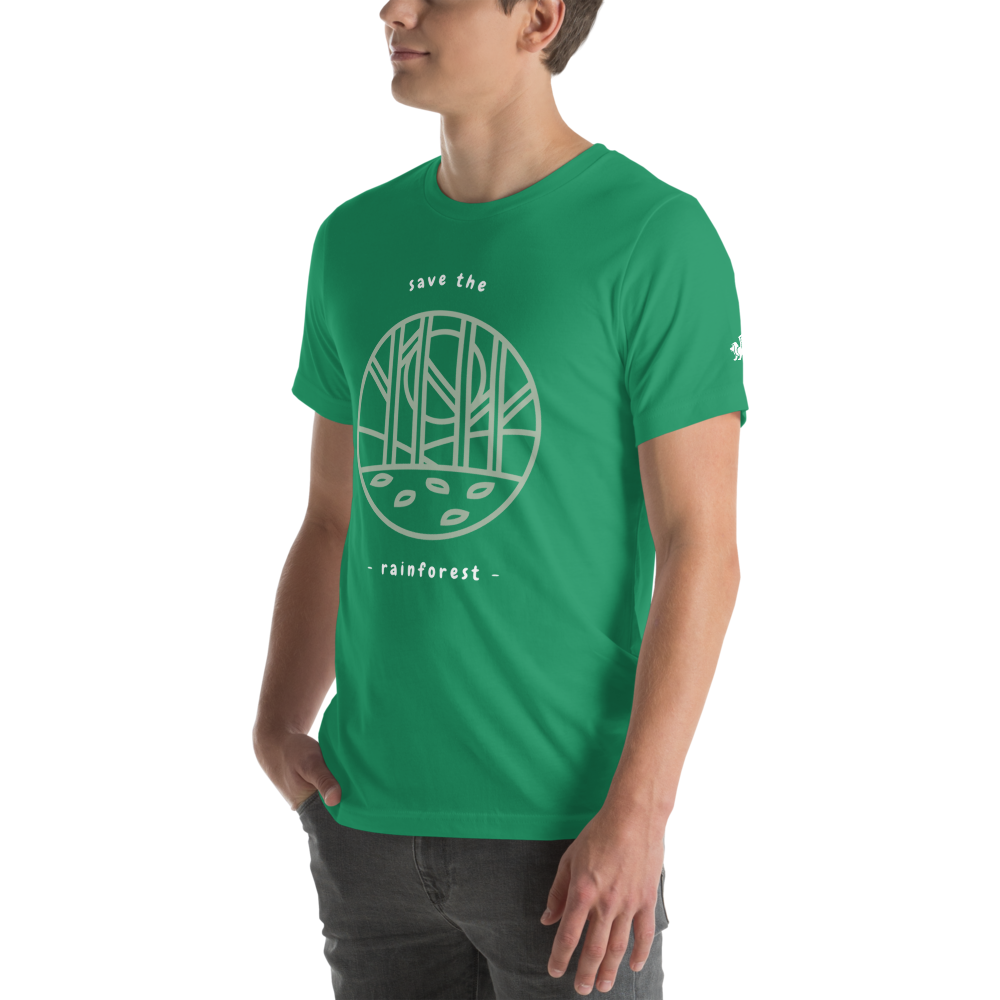 Save The Rainforest T-Shirt mockup