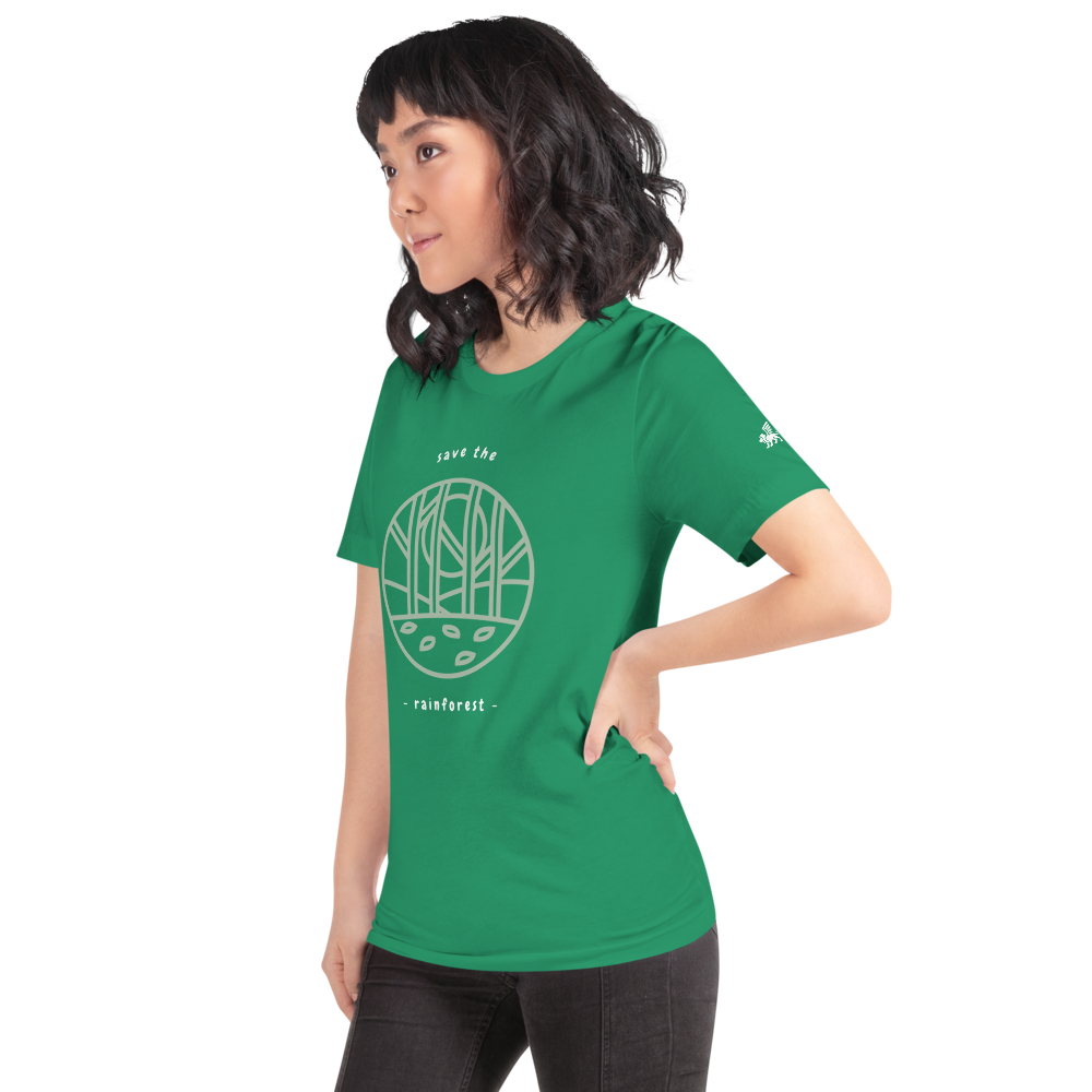 Save The Rainforest T-Shirt mockup