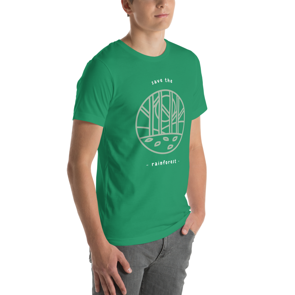 Save The Rainforest T-Shirt mockup