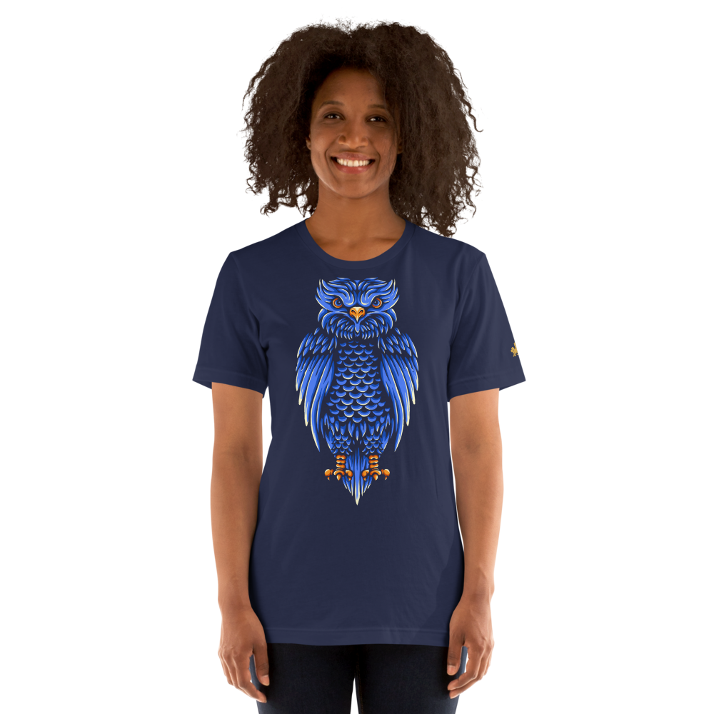 Owl Unisex T-Shirt mockup