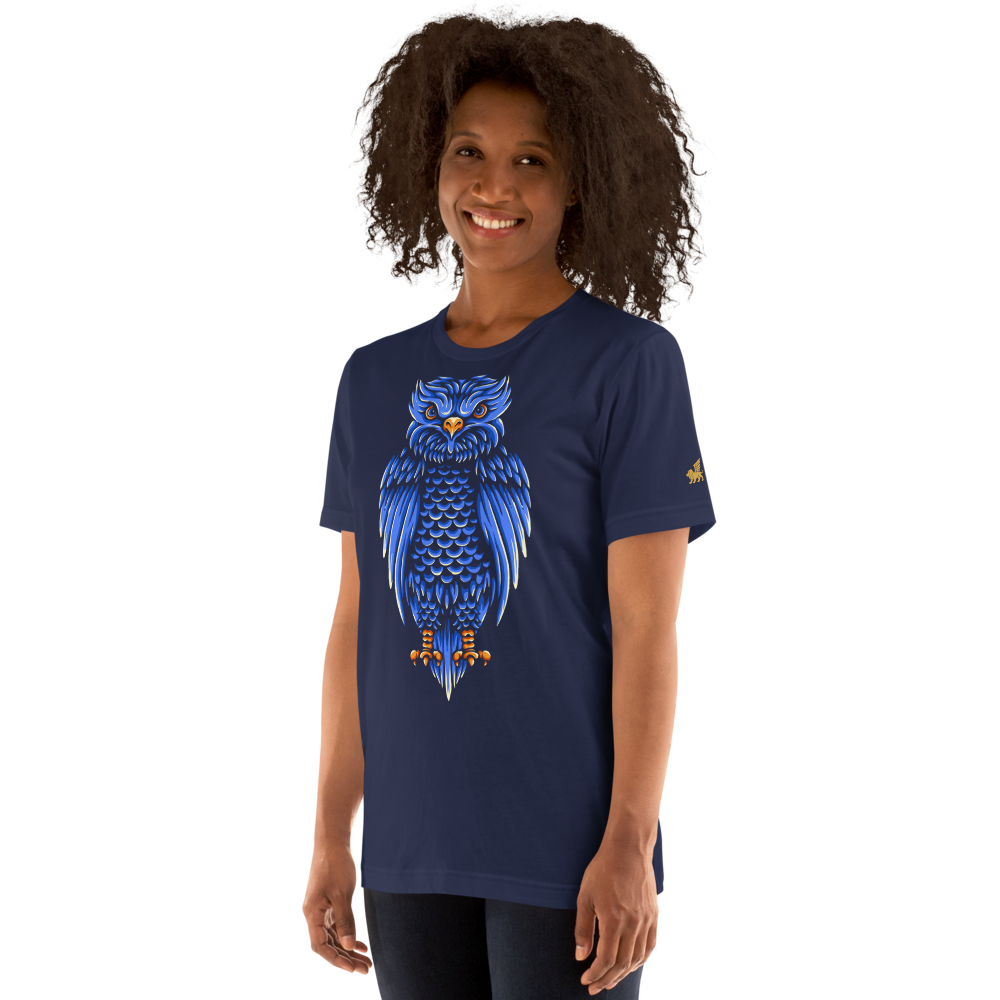 Owl Unisex T-Shirt mockup