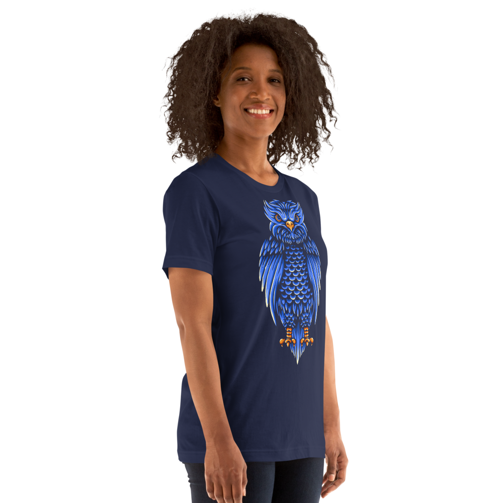 Owl Unisex T-Shirt mockup