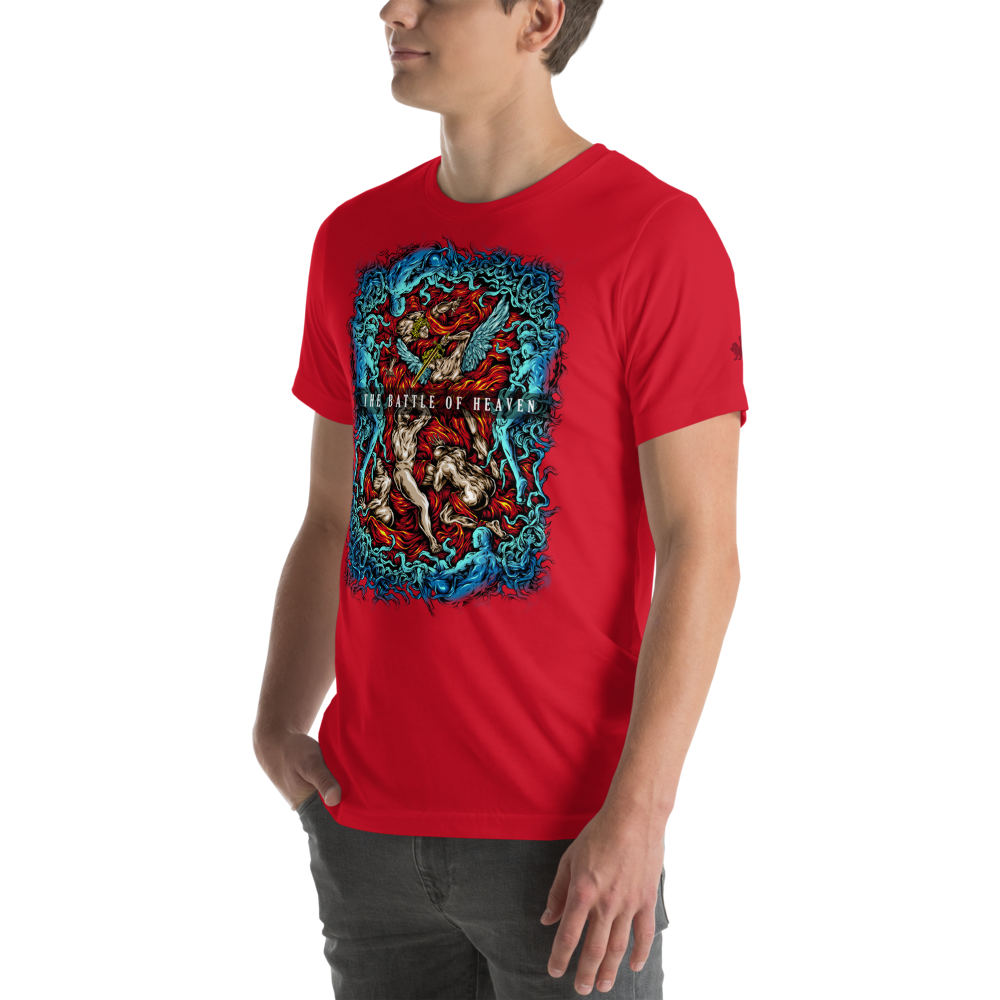 Battle Of Heaven Unisex T-Shirt mockup